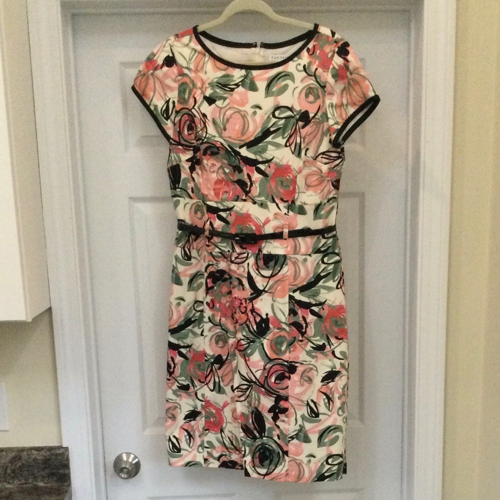 NEW Madison Leigh stylish shift dress. Zipper in back.